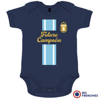 Futuro Campeón Organic Cotton Baby Onesie