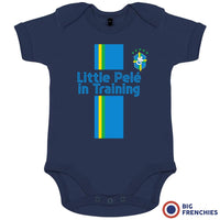 Little Pelé In Training Organic Cotton Baby Onesie