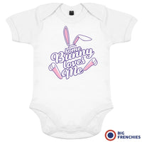 Some Bunny Loves Me Organic Cotton Baby Onesie
