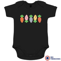 Easter Carrots Organic Cotton Baby Onesie