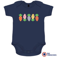 Easter Carrots Organic Cotton Baby Onesie