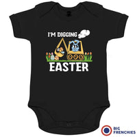 I'm Digging Easter Organic Cotton Baby Boy Onesie