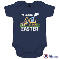 I'm Digging Easter Organic Cotton Baby Boy Onesie