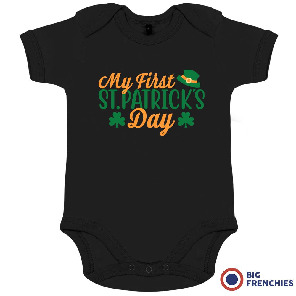 My First St Patrick's Day Organic Cotton Baby Onesie