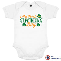 My First St Patrick's Day Organic Cotton Baby Onesie
