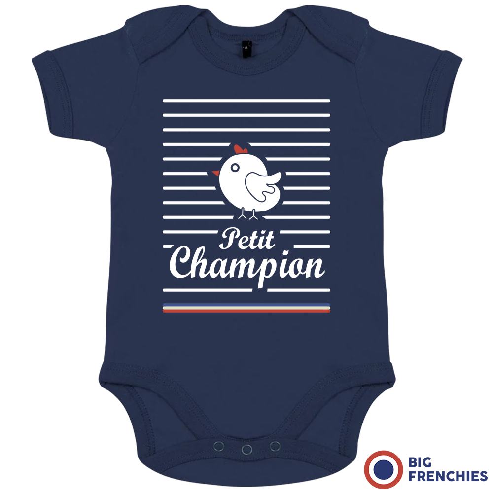 Petit Champion Organic Cotton Baby Onesie