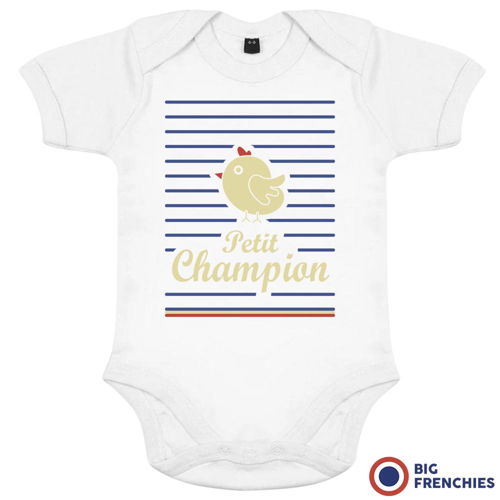 Petit Champion Organic Cotton Baby Onesie