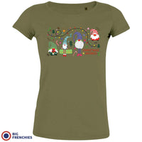 Christmas Gnomes Women's Organic Tee