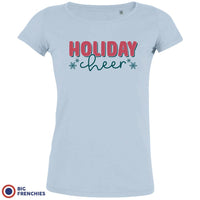 Holiday Cheer Christmas Women's Organic Cotton Tee