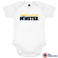Daddy's Little Monster Organic Baby Onesie