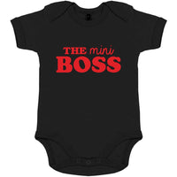 The Mini Boss Organic Baby Unisex Onesie