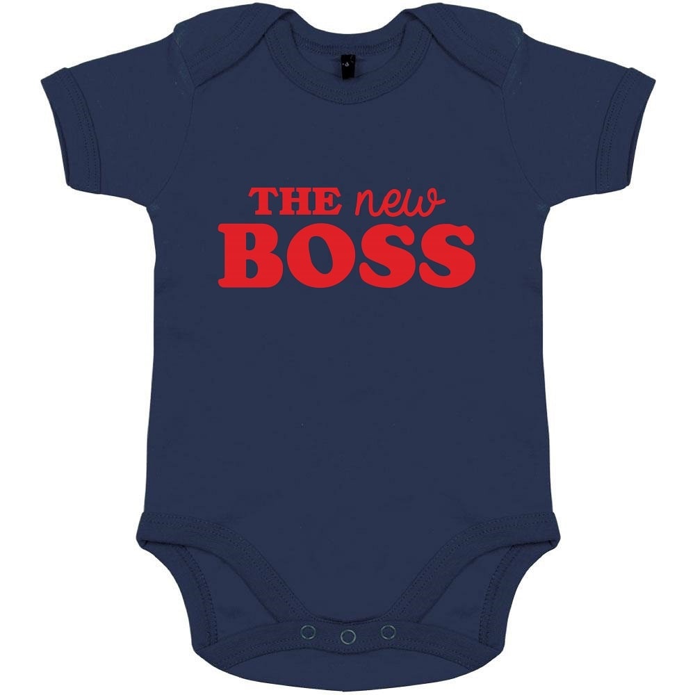 The New Boss Organic Baby Unisex Onesie