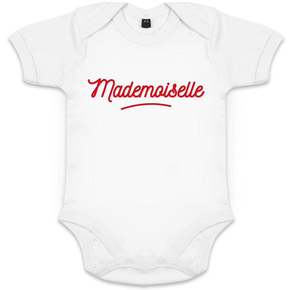 Mademoiselle Organic Baby Girl Onesie - bigfrenchies