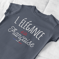 L'Elegence À La Française Women's Organic Tee - BIG FRENCHIES