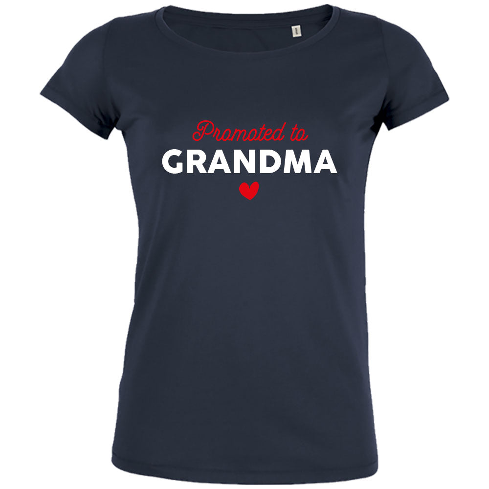 Promoted To Grandma Women's Organic Tee - BIG FRENCHIES