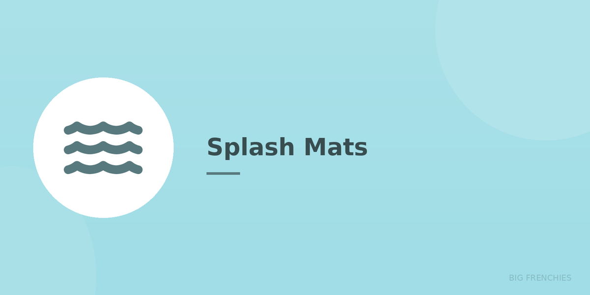 Splash mats