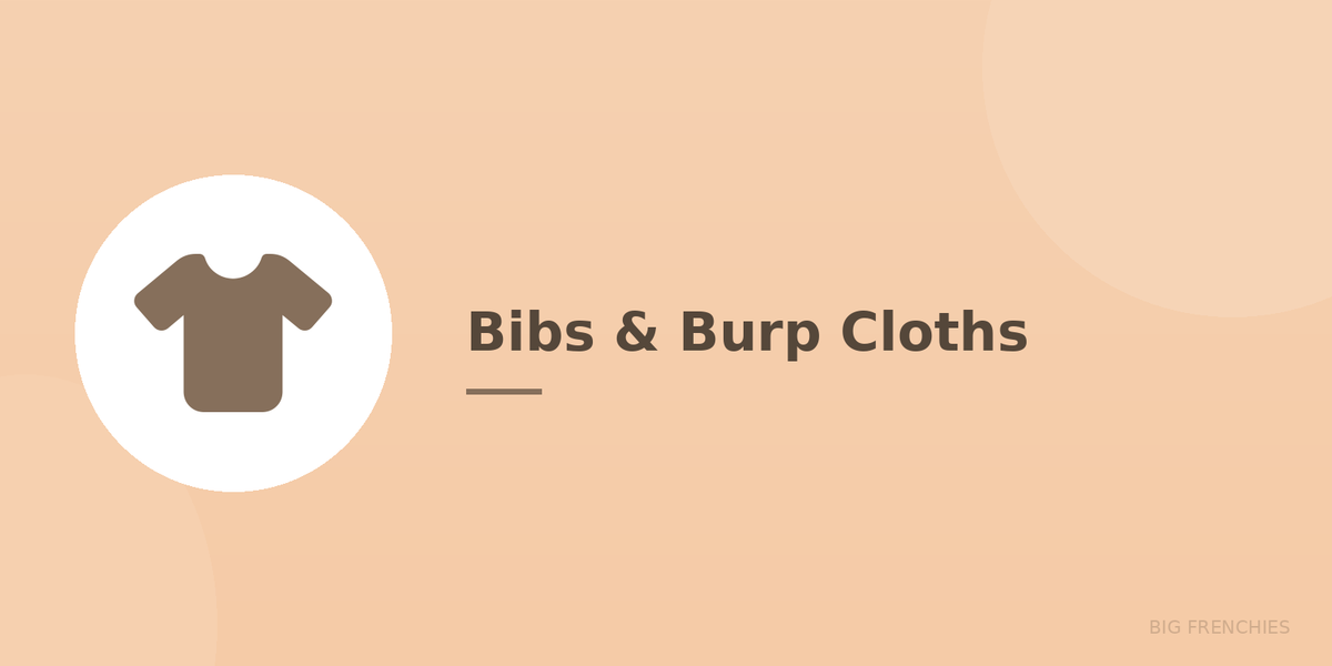 Bibs and burp cloths