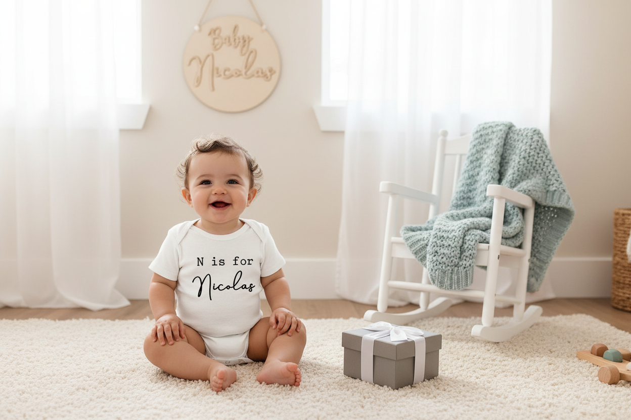 Customized Baby Onesies Banner