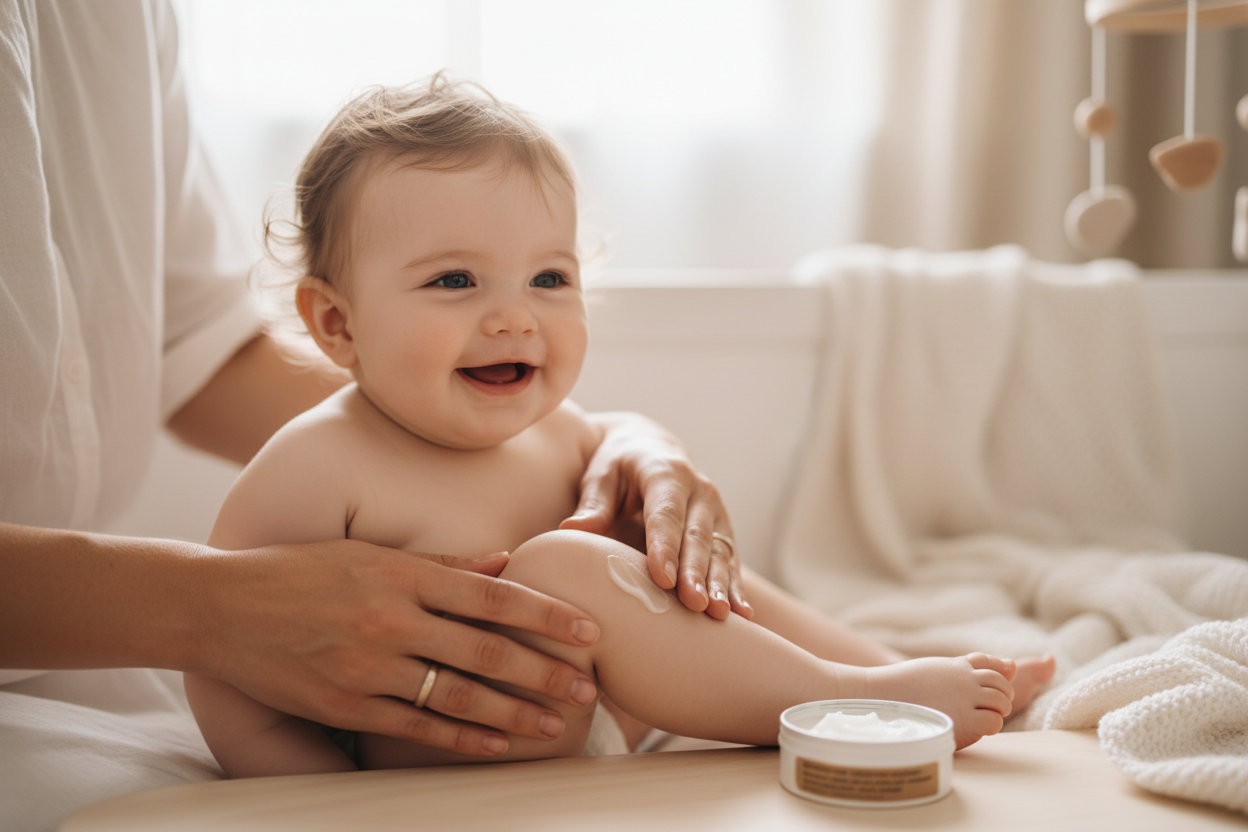 Eco-Friendly Baby Balm Banner
