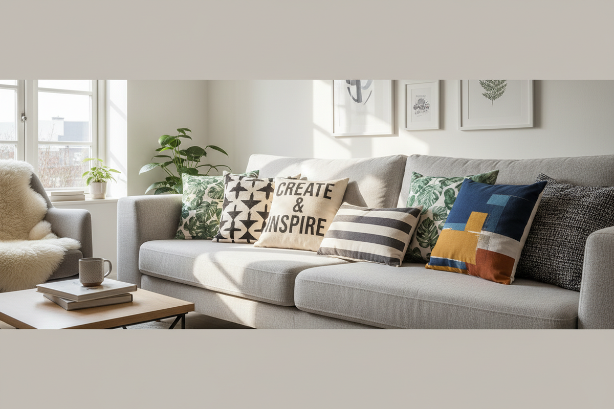 Graphic Throw Pillows & Decorative Accent Pillows