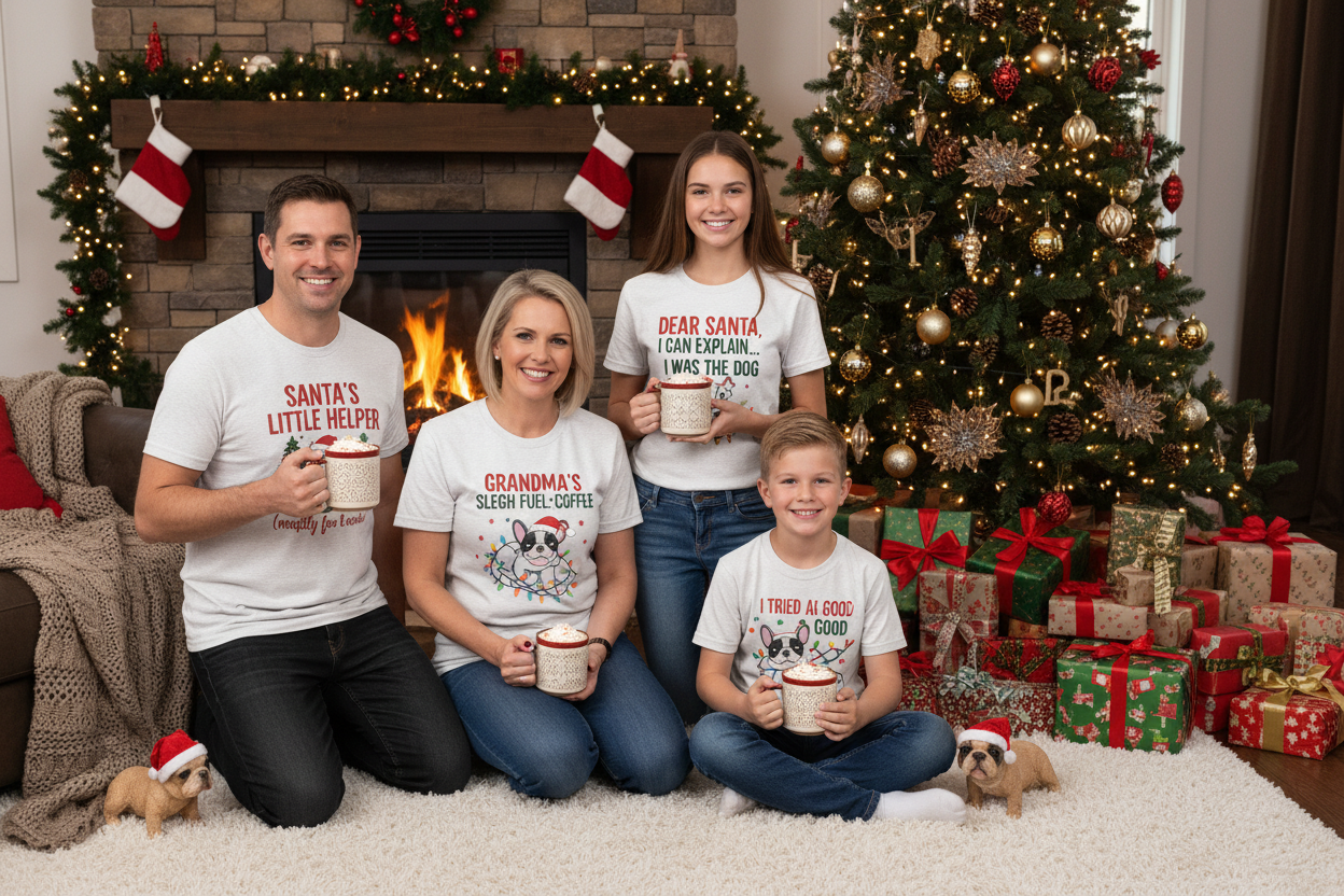 Funny Christmas Apparels | Witty Xmas Saying Tees