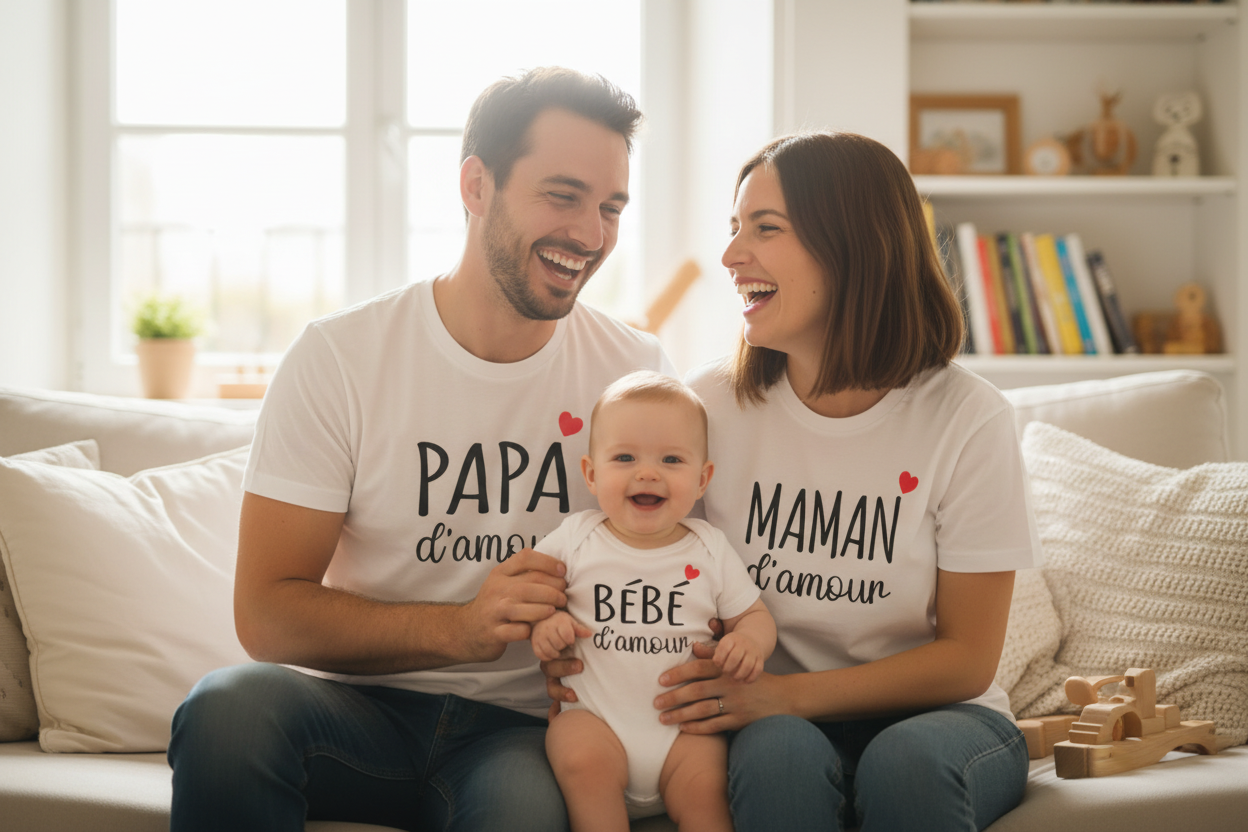 Matching Family T-Shirts (Set of 3)