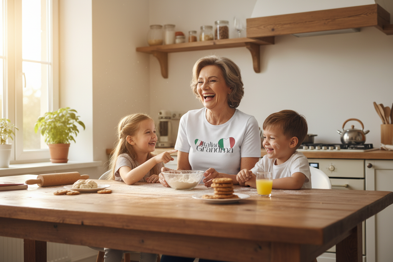 Funny Organic T-Shirts for Grandmas