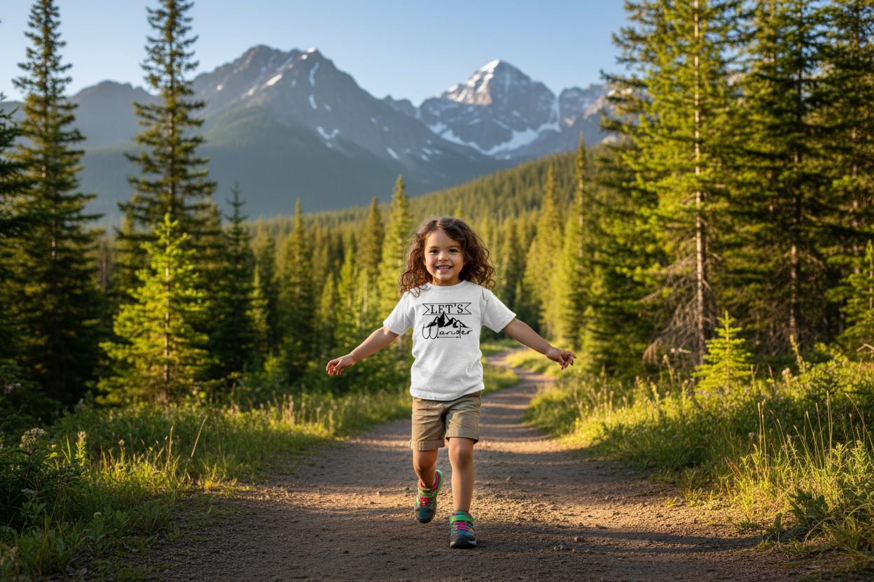 Youth and Toddler Organic Cotton T-Shirts