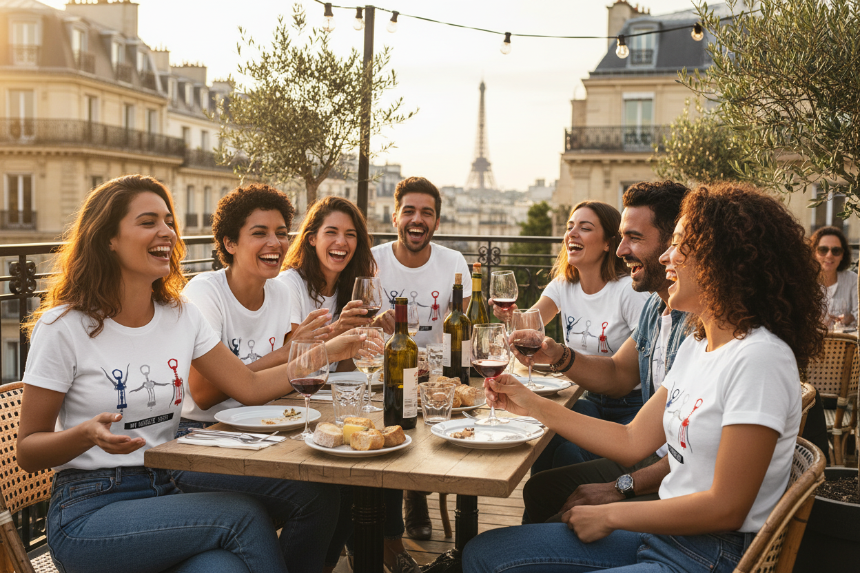 Funny Drinking Organic T-Shirts