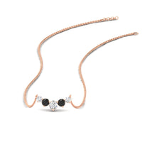 0.75 Carat Graduating Round Diamond Pendant