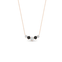 0.75 Carat Graduating Round Diamond Pendant