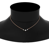 0.75 Carat Graduating Round Diamond Pendant