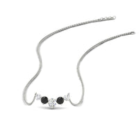 0.75 Carat Graduating Round Diamond Pendant