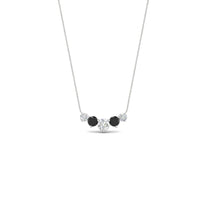 0.75 Carat Graduating Round Diamond Pendant