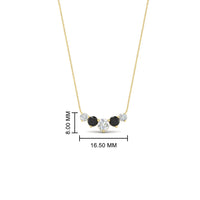 0.75 Carat Graduating Round Diamond Pendant