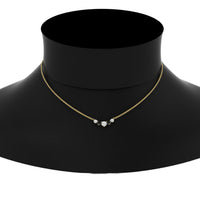 0.75 Carat Graduating Round Diamond Pendant