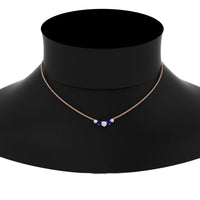 0.75 Carat Graduating Round Diamond Pendant