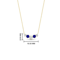 0.75 Carat Graduating Round Diamond Pendant