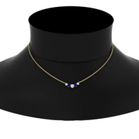 0.75 Carat Graduating Round Diamond Pendant