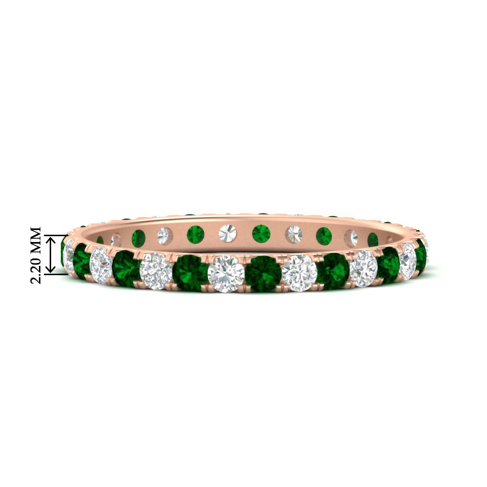 0.75 Ct. Round Eternity Wedding Band