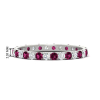 0.75 Ct. Round Eternity Wedding Band
