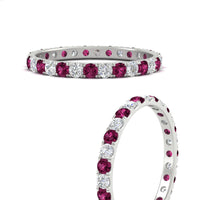 0.75 Ct. Round Eternity Wedding Band