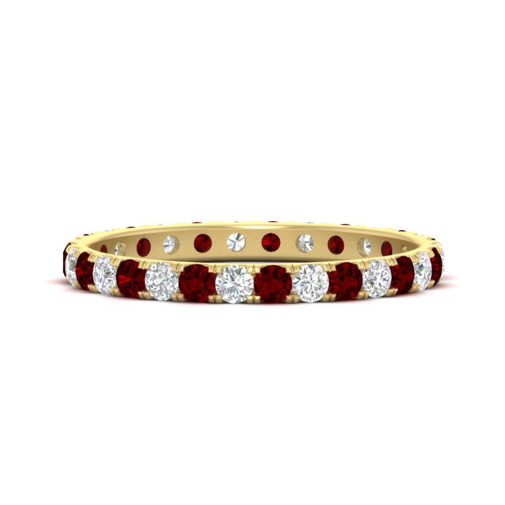 0.75 Ct. Round Eternity Wedding Band