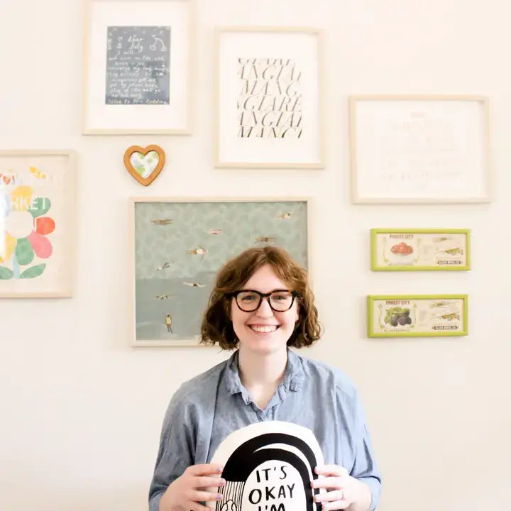 I'm OK Nursery Pillow