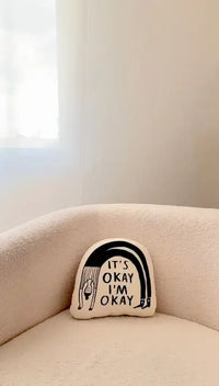 I'm OK Nursery Pillow