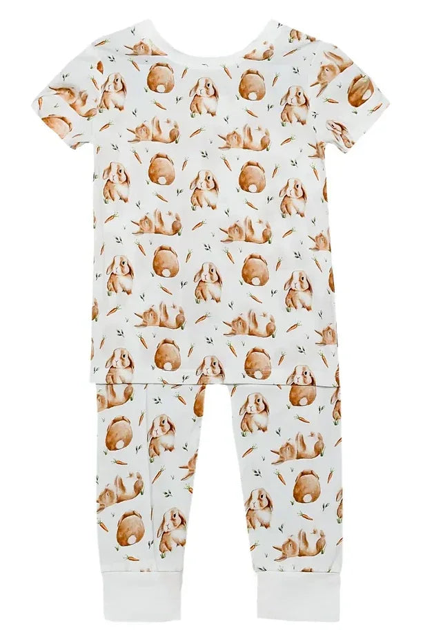 Vintage Bamboo Bunny Pajamas - BIG FRENCHIES