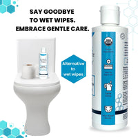 Organic Wiping Lotion for Seniors by La Petite Crème