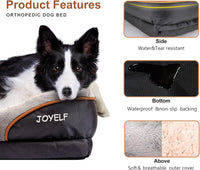 Large Memory Foam Dog Bed - BIG FRENCHIES