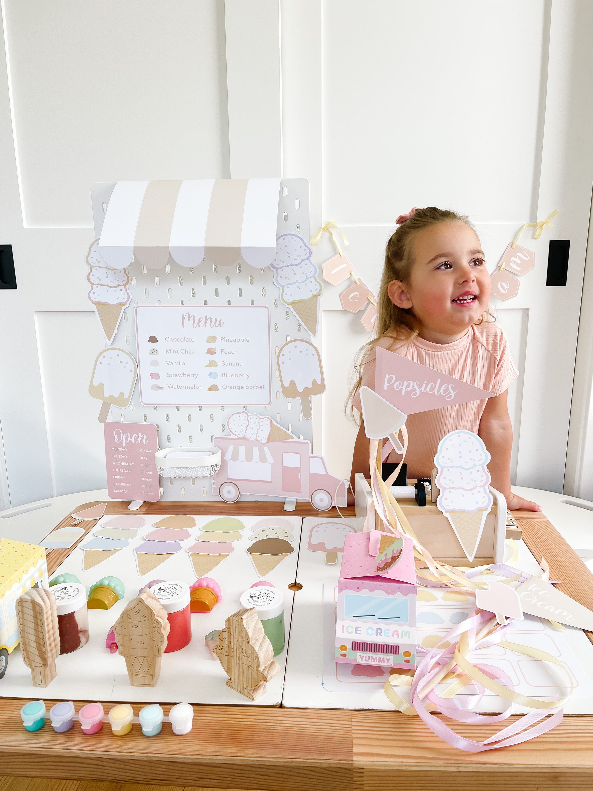 Ice Cream Shop Dramatic Play