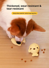 Fish-Shaped Dog Treat Dispenser Toy-Food-Grade Silicone Slow Feeder For Boredom Relief, Self-Entertainment & Pet Interac